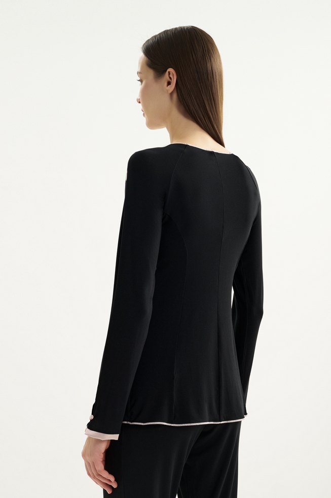 Женская пижама с брюками 4