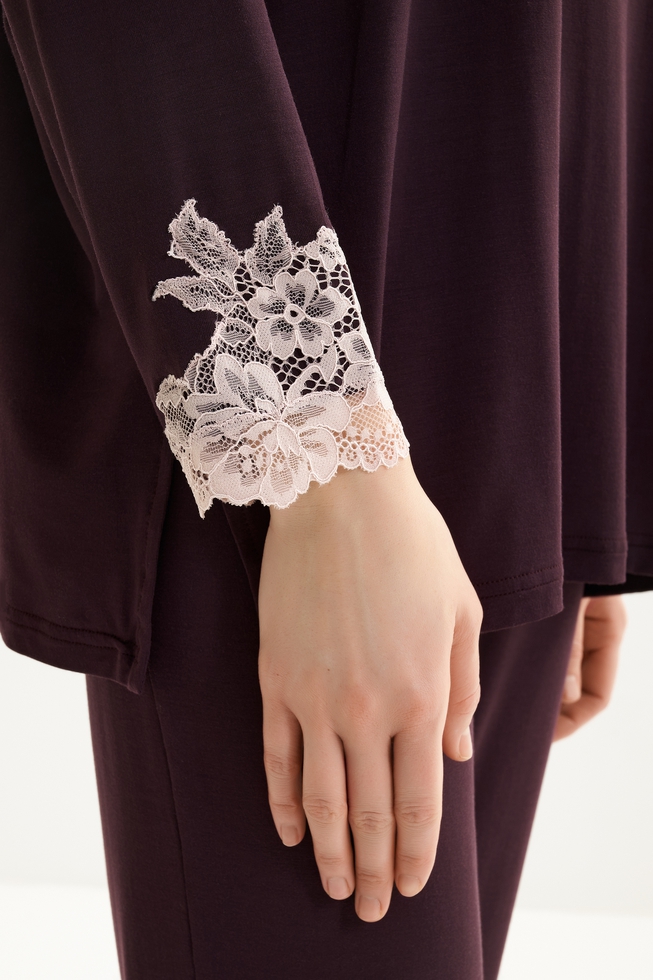 Женская пижама с брюками 5