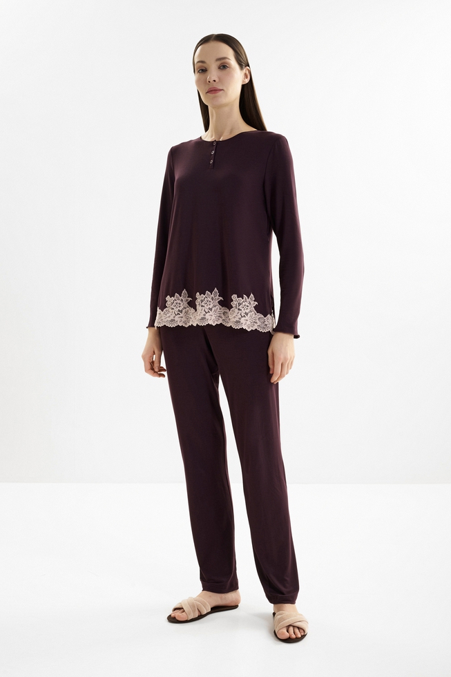 Женская пижама с брюками 1