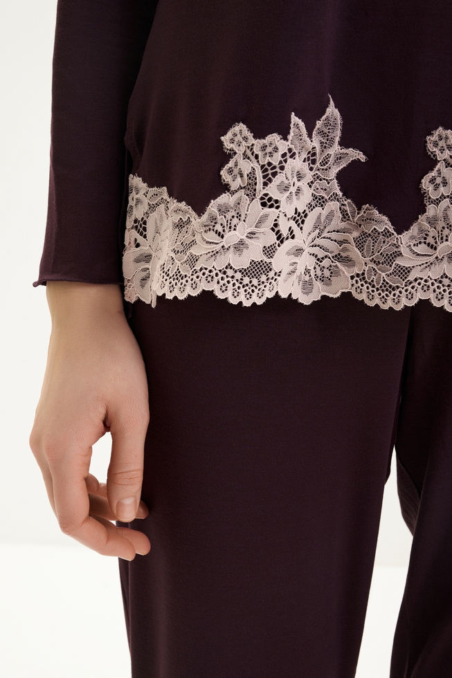 Женская пижама с брюками 5