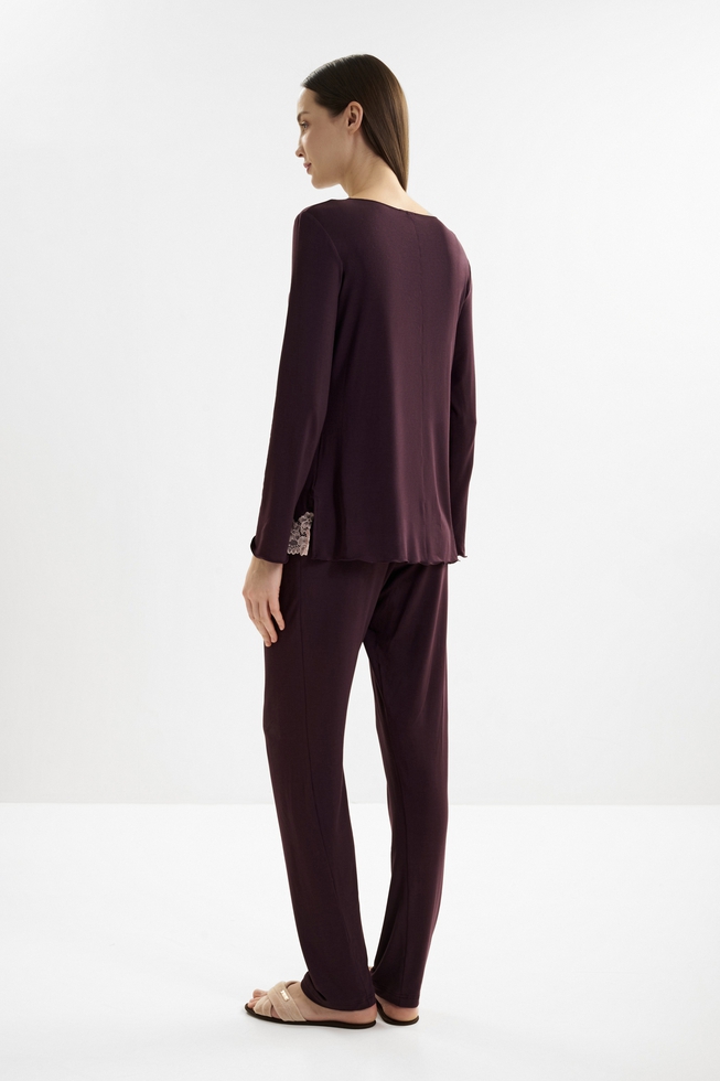 Женская пижама с брюками 2