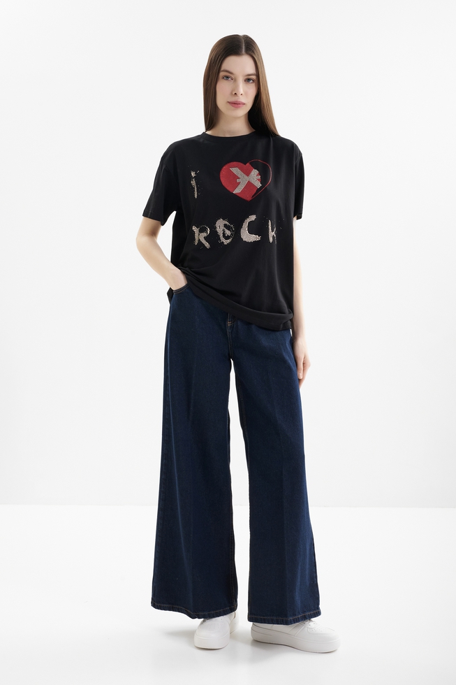 Женские широкие брюки 3