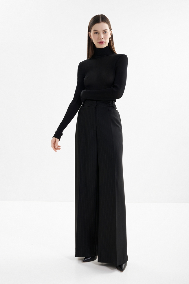 Женские широкие брюки 3