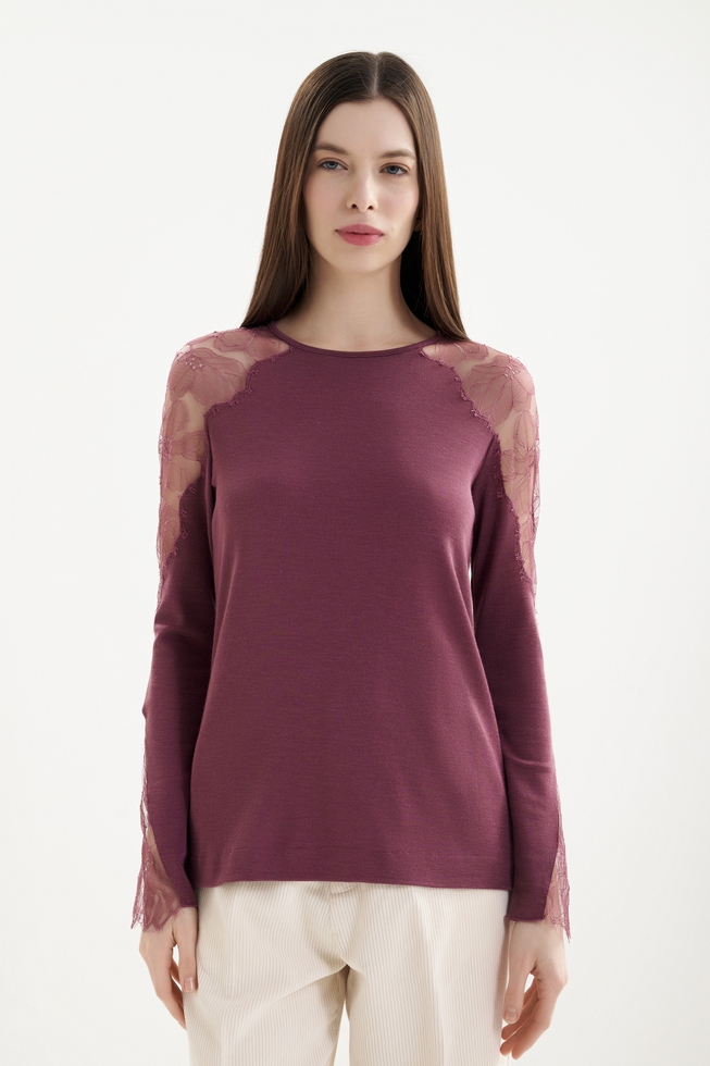 Блузка с длинным рукавом 1