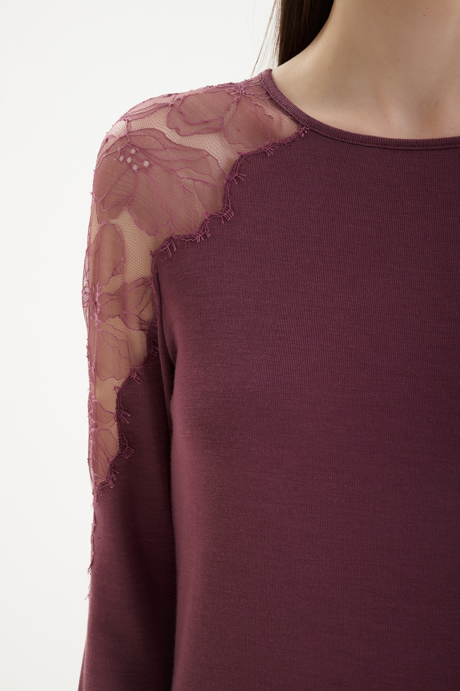 Блузка с длинным рукавом 4