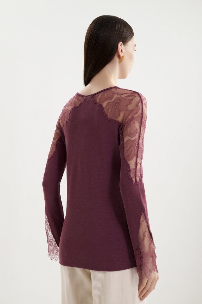 Блузка с длинным рукавом 3