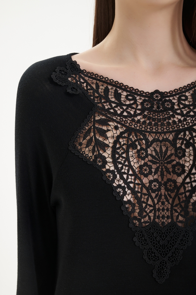 Блузка с длинным рукавом 4