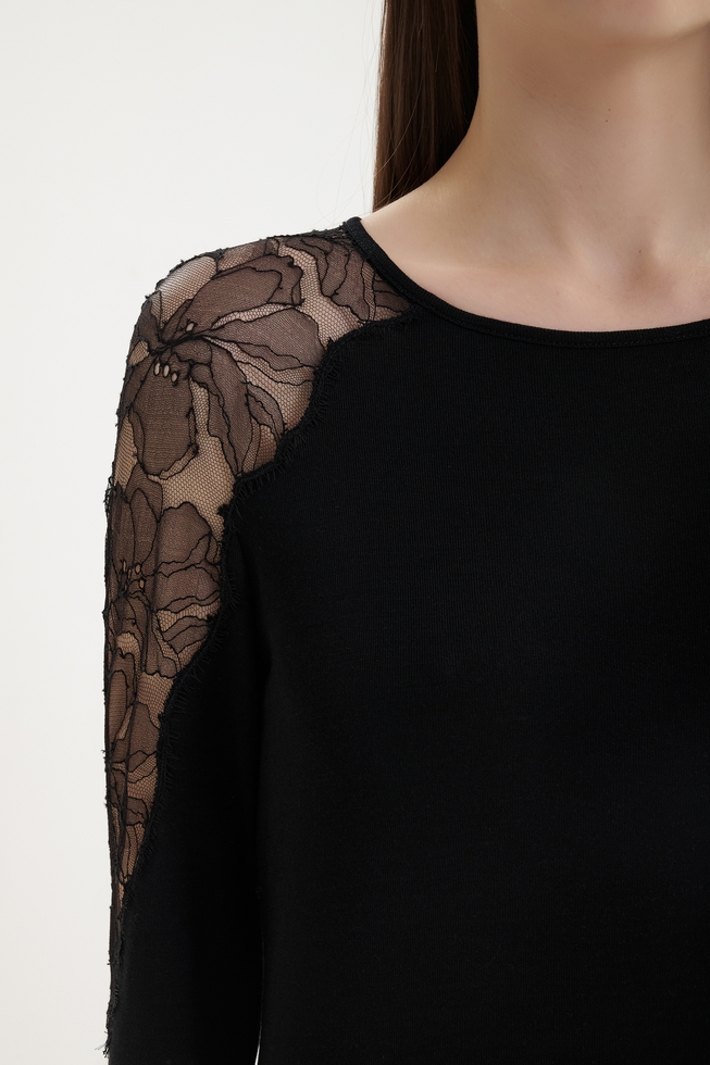 Блузка с длинным рукавом 4