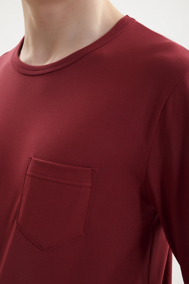  Мужская хлопковая пижама с брюками  5