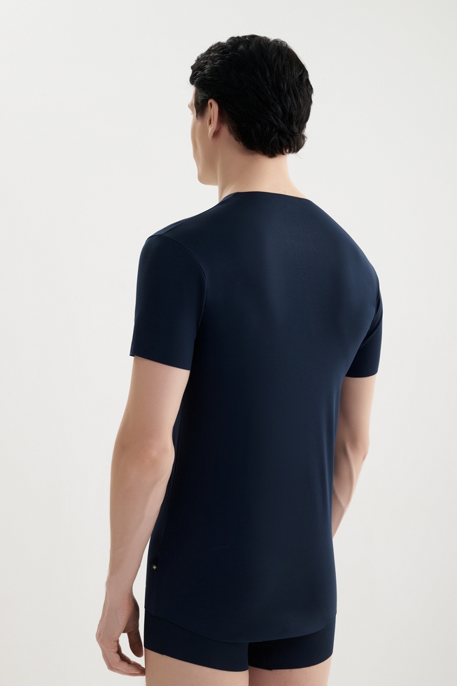 Мужская домашняя синяя футболка 2