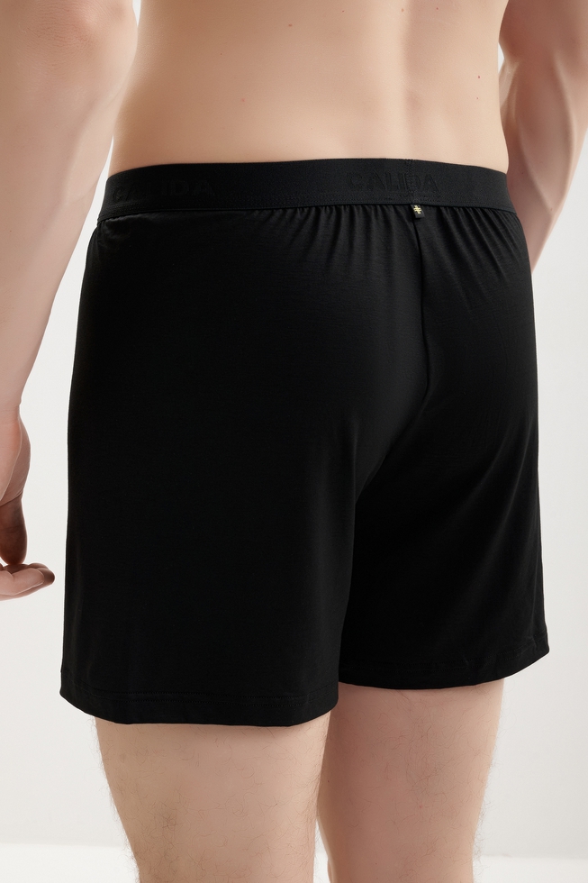  Мужские черные трусы-шорты  2