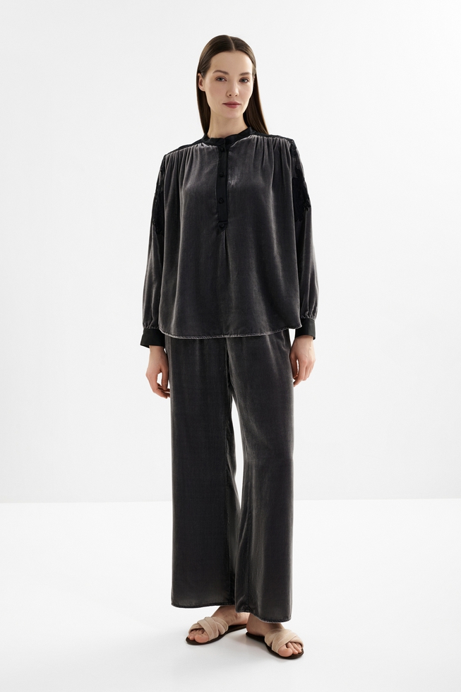 Женская пижама с брюками 1