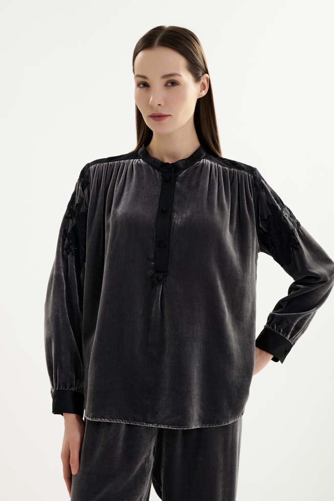 Женская пижама с брюками 3