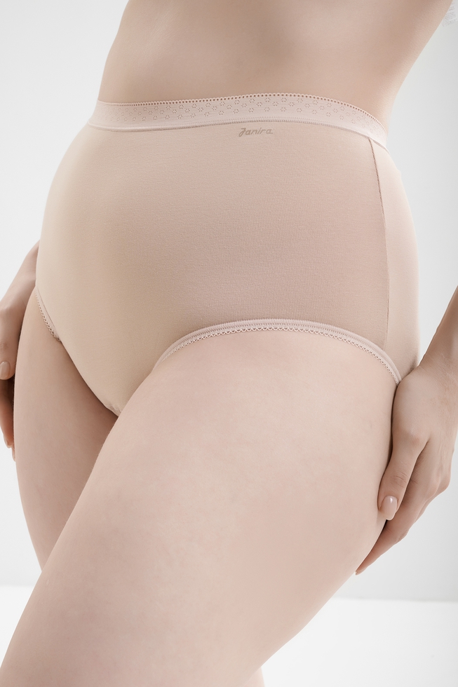 Набор женских трусов слипов с высокой талией (2 шт.) 5