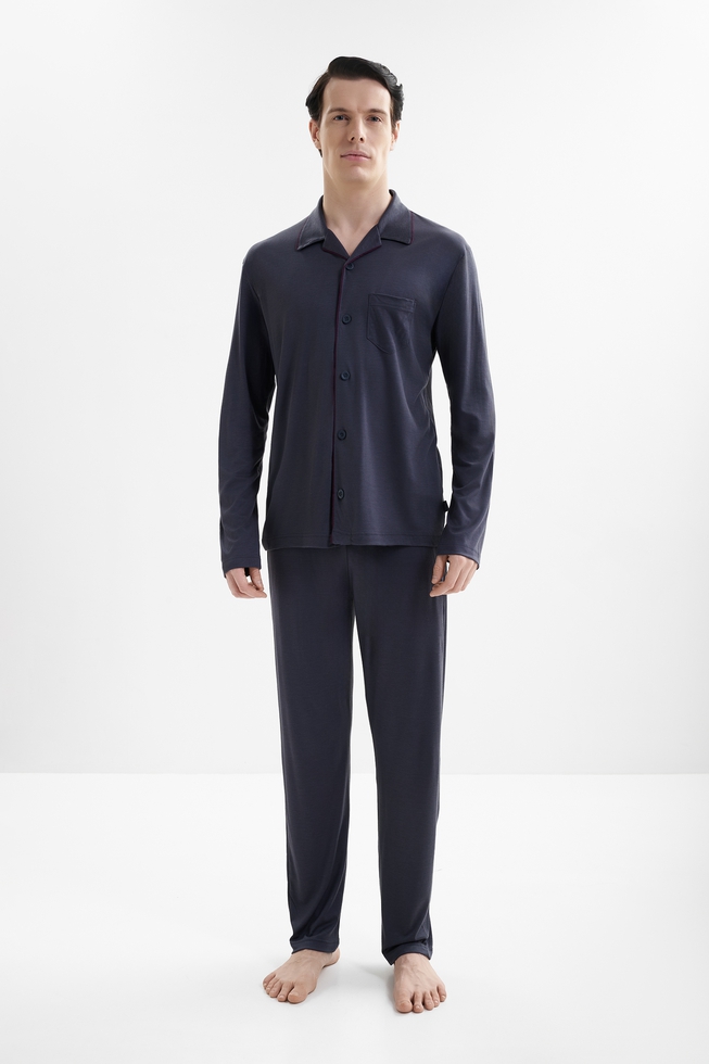 Мужская пижама с брюками 1