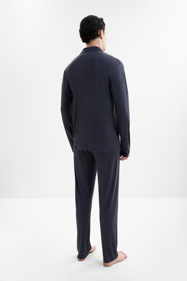 Мужская пижама с брюками 2