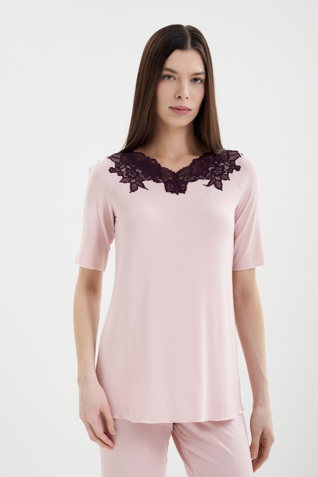 Женская пижама с брюками 3