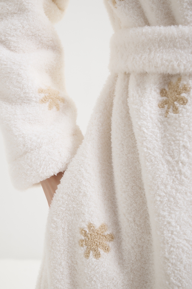 Женский длинный халат из мохера 4