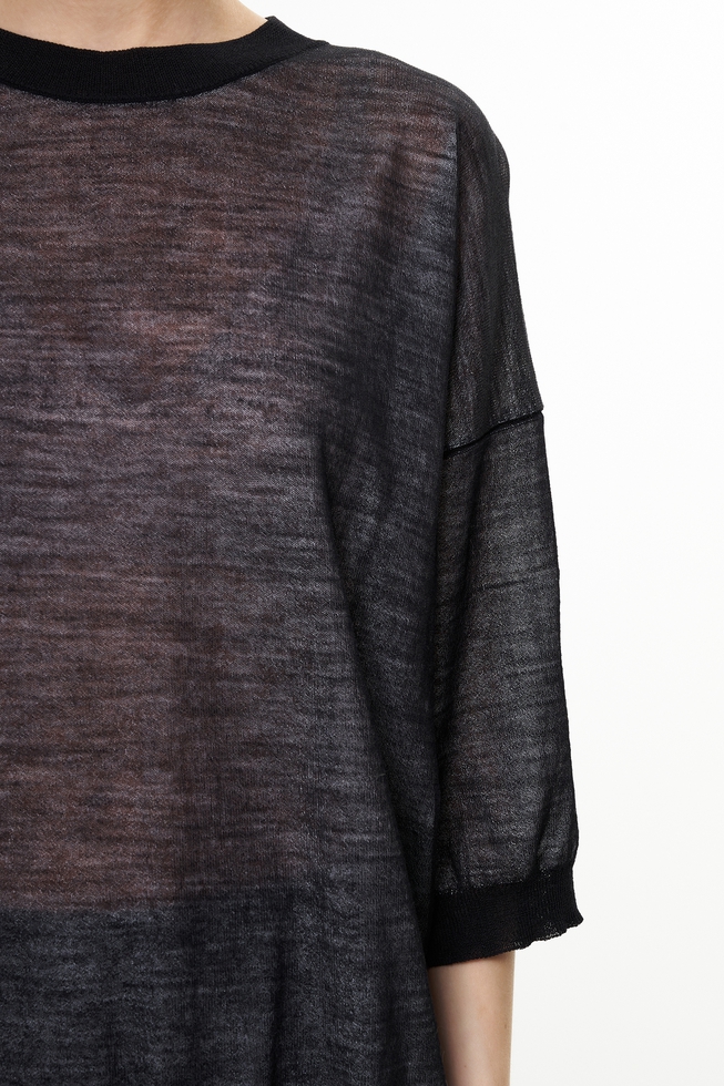 Женский чёрный джемпер 5