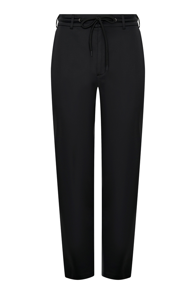 Женские чёрные брюки 6