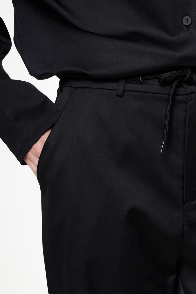 Женские чёрные брюки 5