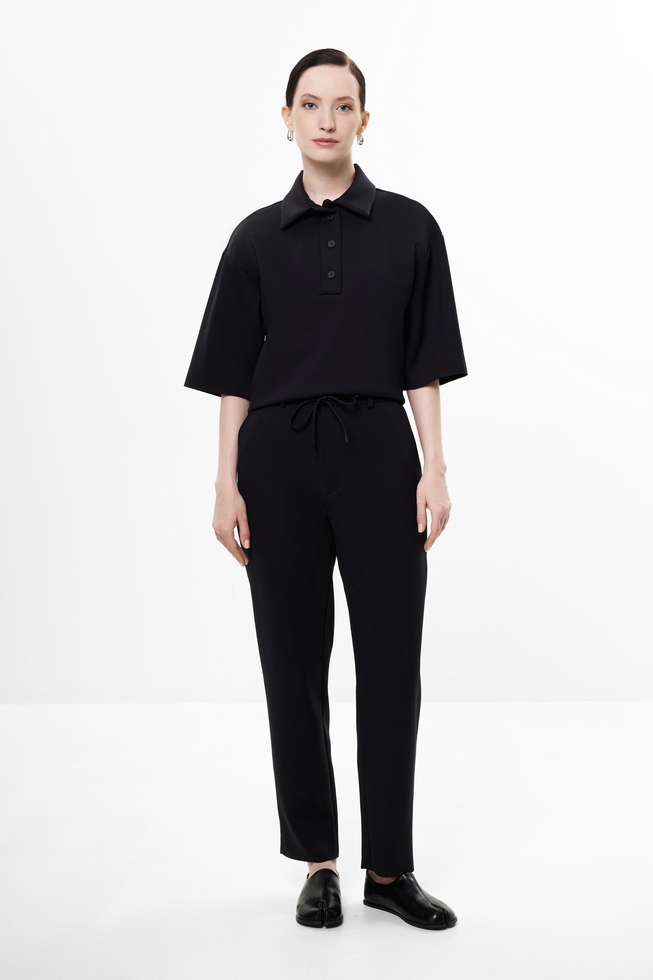 Женские чёрные брюки 3