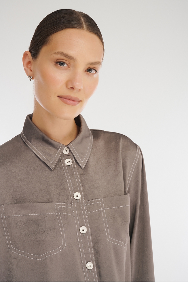 Блузка с длинным рукавом 6