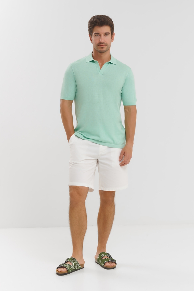 Мужское хлопковое поло 3