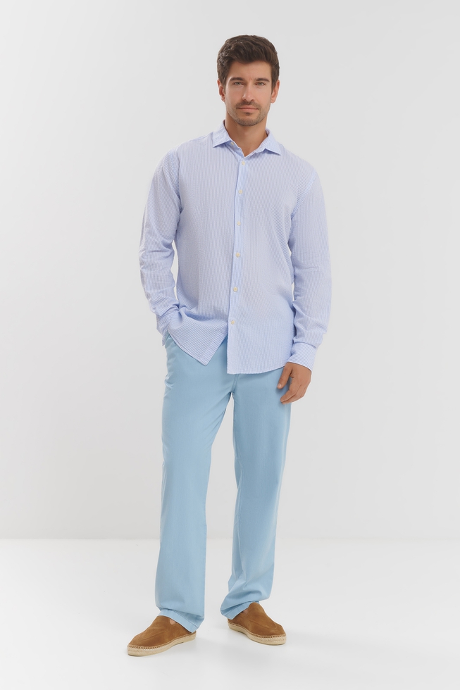 Мужская хлопковая рубашка 3