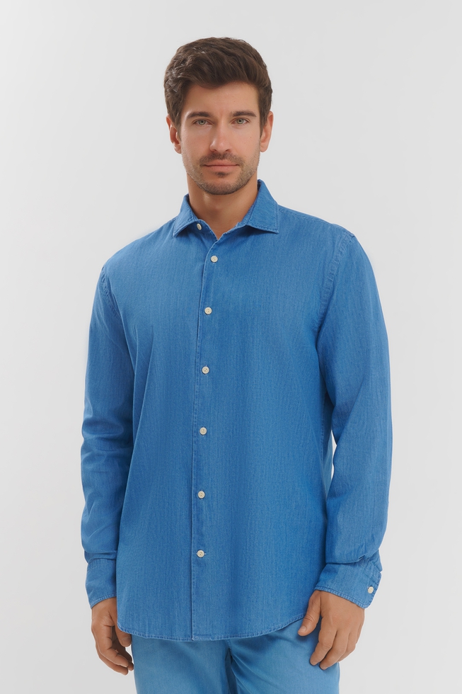 Мужская хлопковая рубашка 1