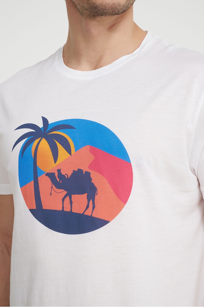  Мужская хлопковая футболка  4