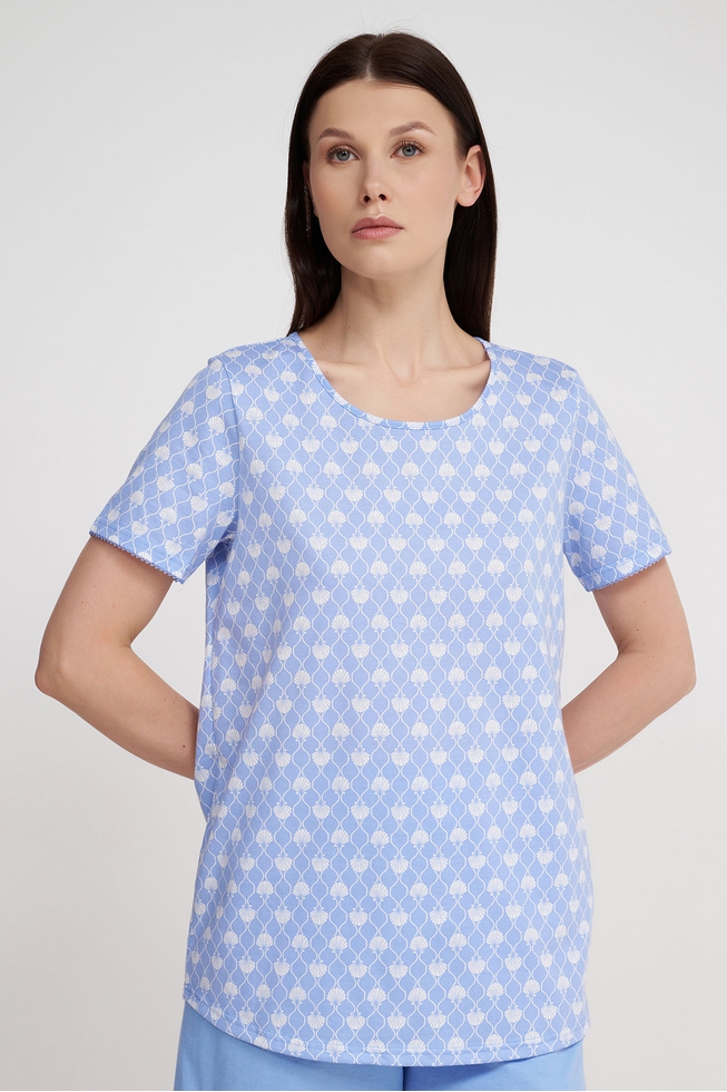  Женская хлопковая пижама  2