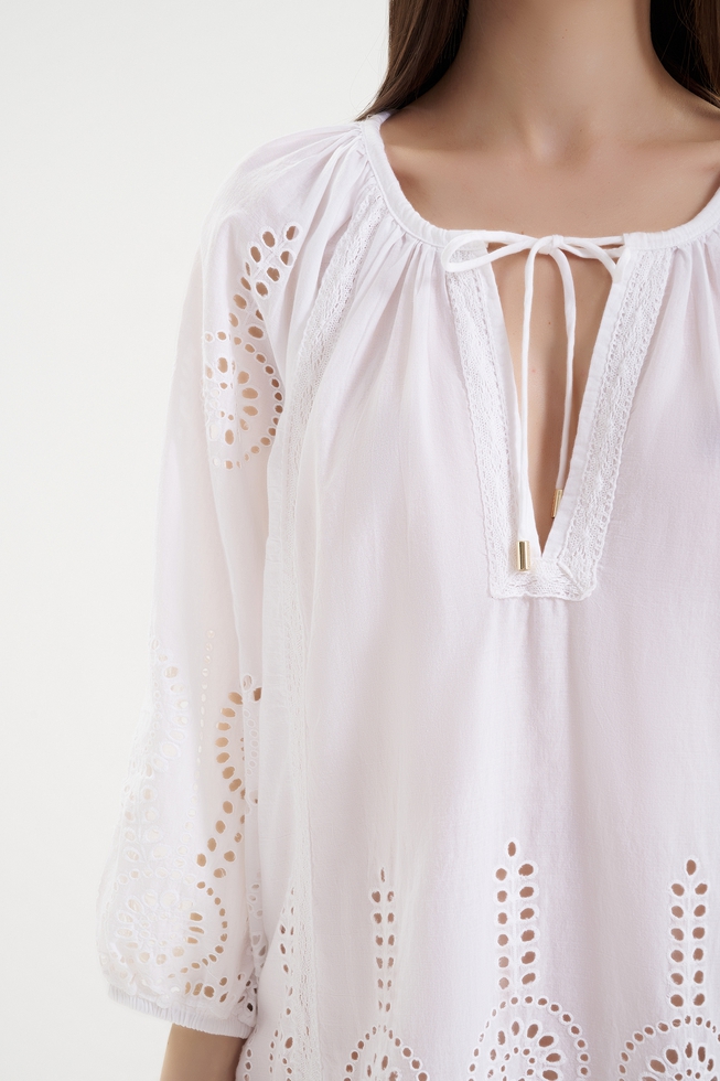 Женская хлопковая туника 4