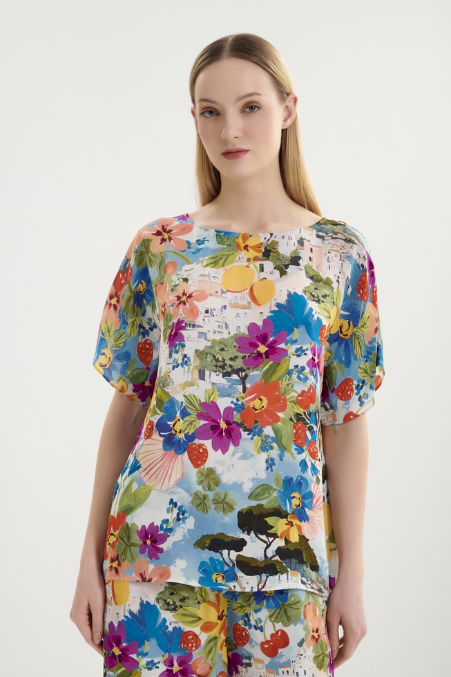 Шелковая блузка 1