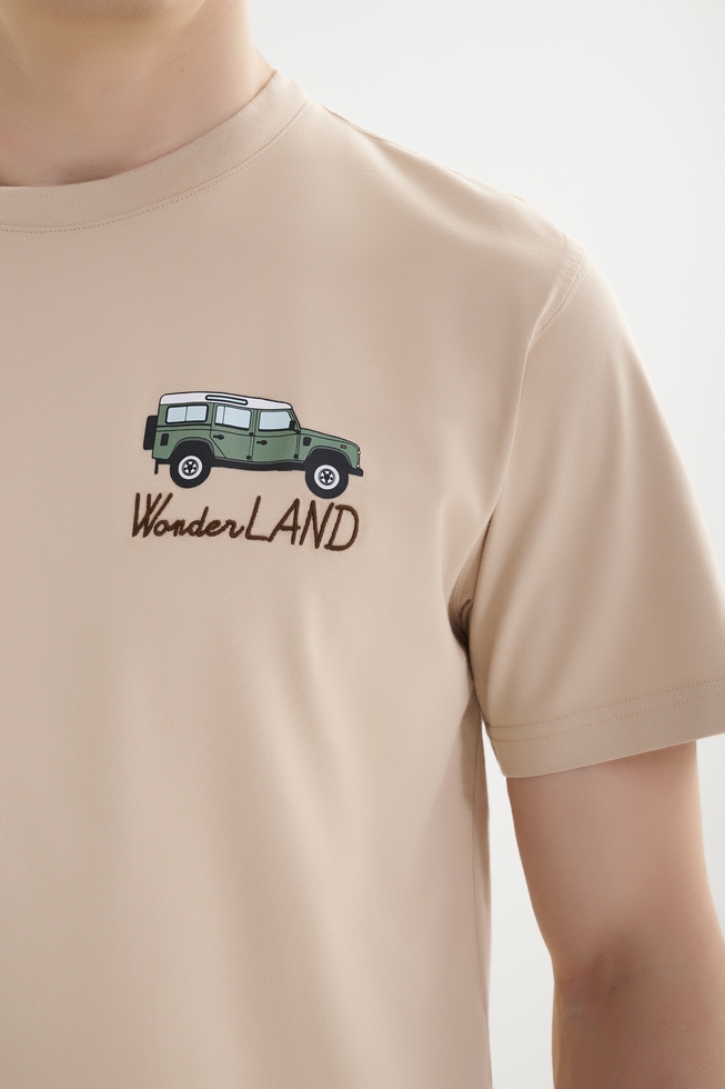 Мужская хлопковая футболка 4