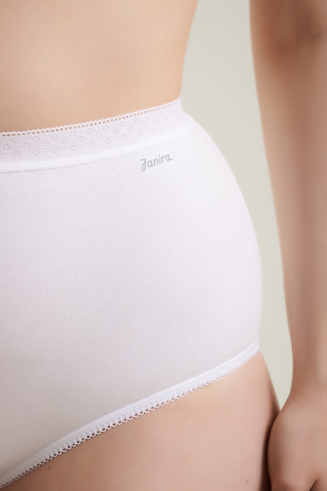 Набор женских трусов слипов с высокой талией (2 шт.) 15