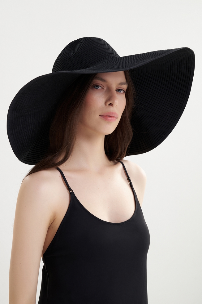 Женская пляжная шляпа 6