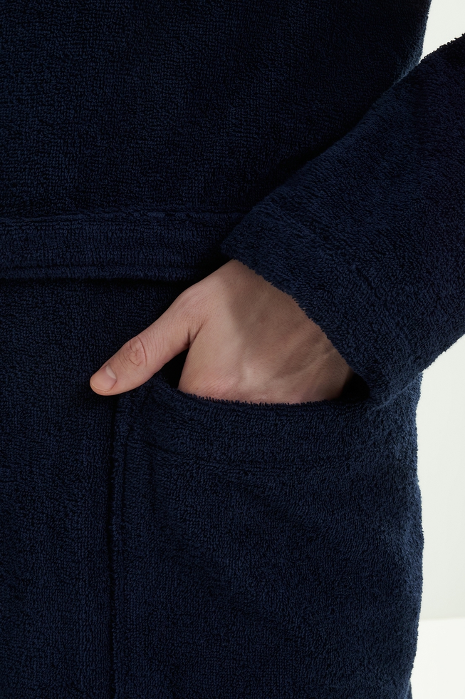 Мужской хлопковый халат 4