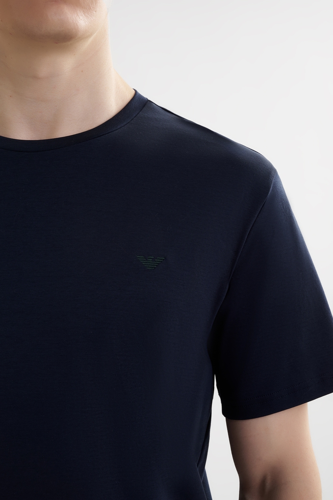 Мужская хлопковая пижама с шортами 5