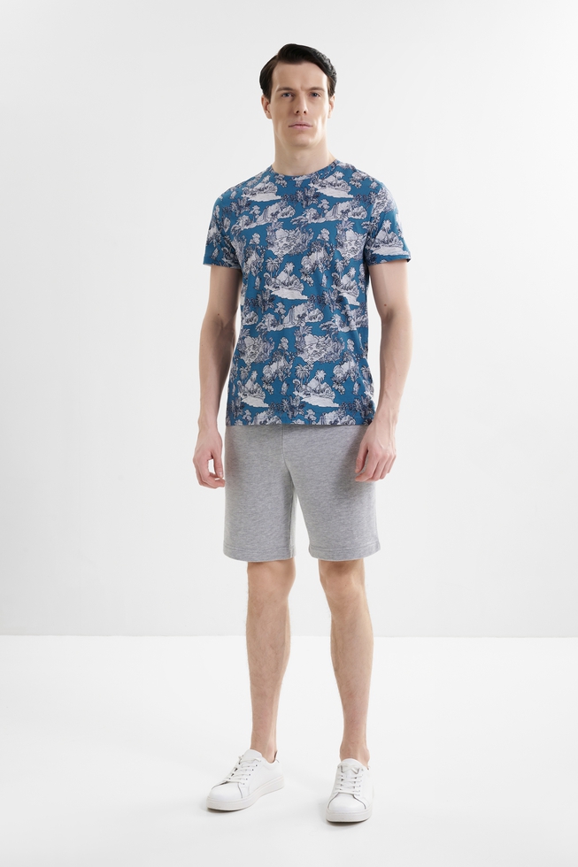 Мужская хлопковая футболка 3