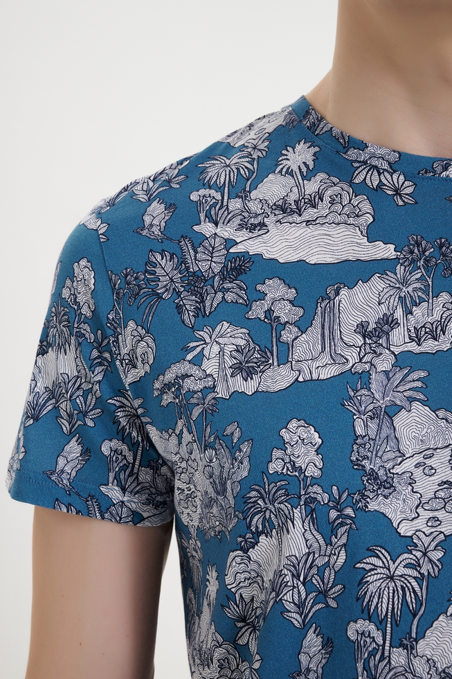 Мужская хлопковая футболка 4