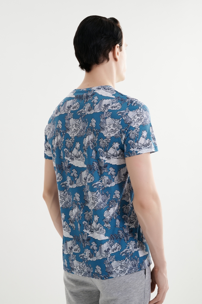 Мужская хлопковая футболка 2