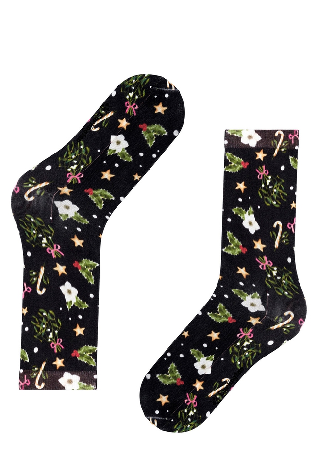 Носки женские с принтом 4