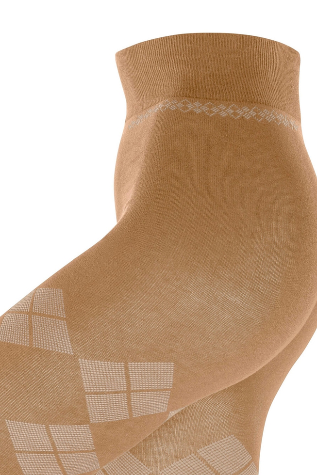 Колготки женские коричневые Fine Argyle 3