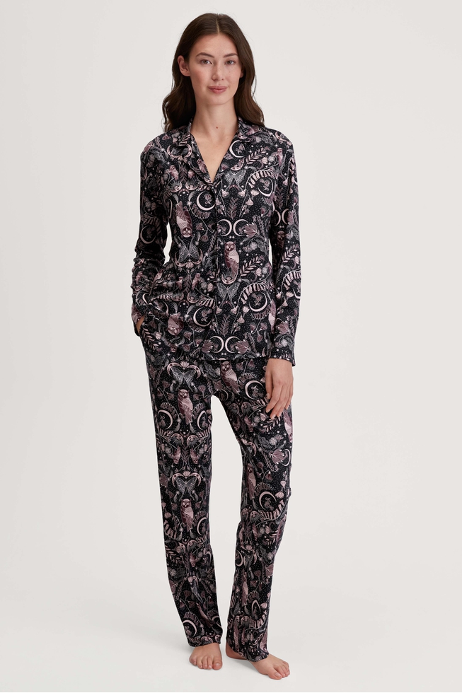 Женские домашние брюки с шелком  3