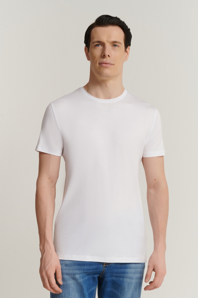 Мужская футболка из шелковистого трикотажа 1