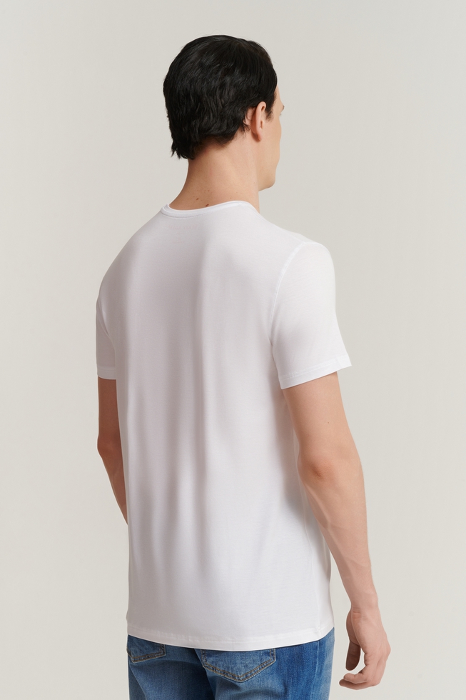 Мужская футболка из шелковистого трикотажа 2