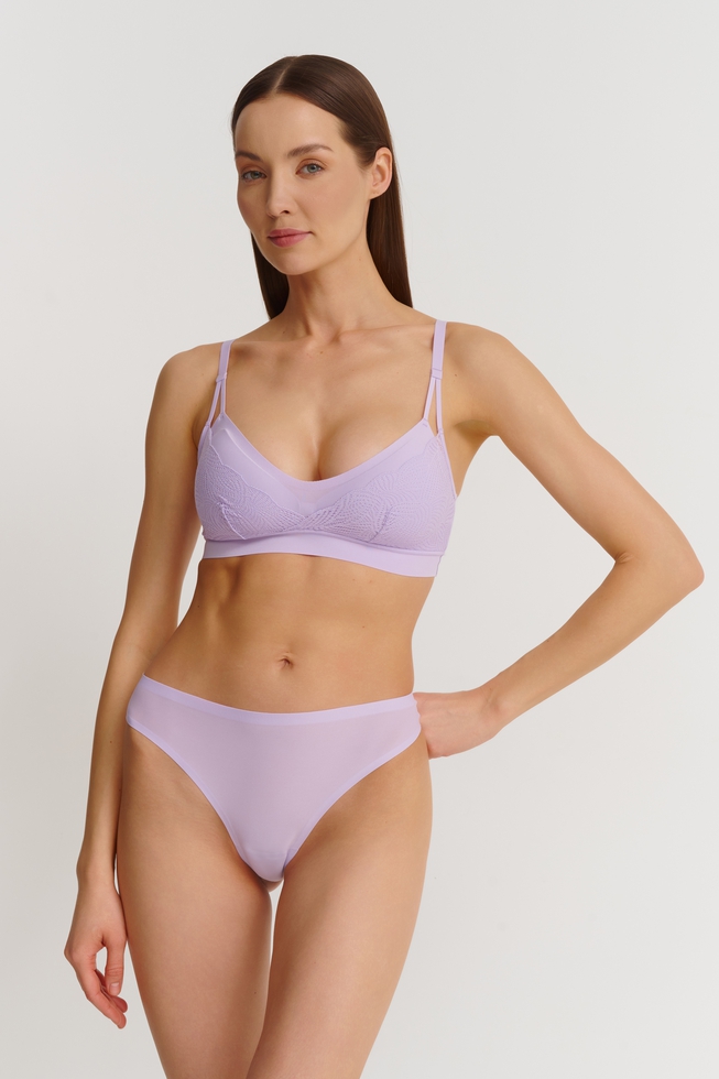  Женские бесшовные трусы-стринги Soft Stretch one size  3