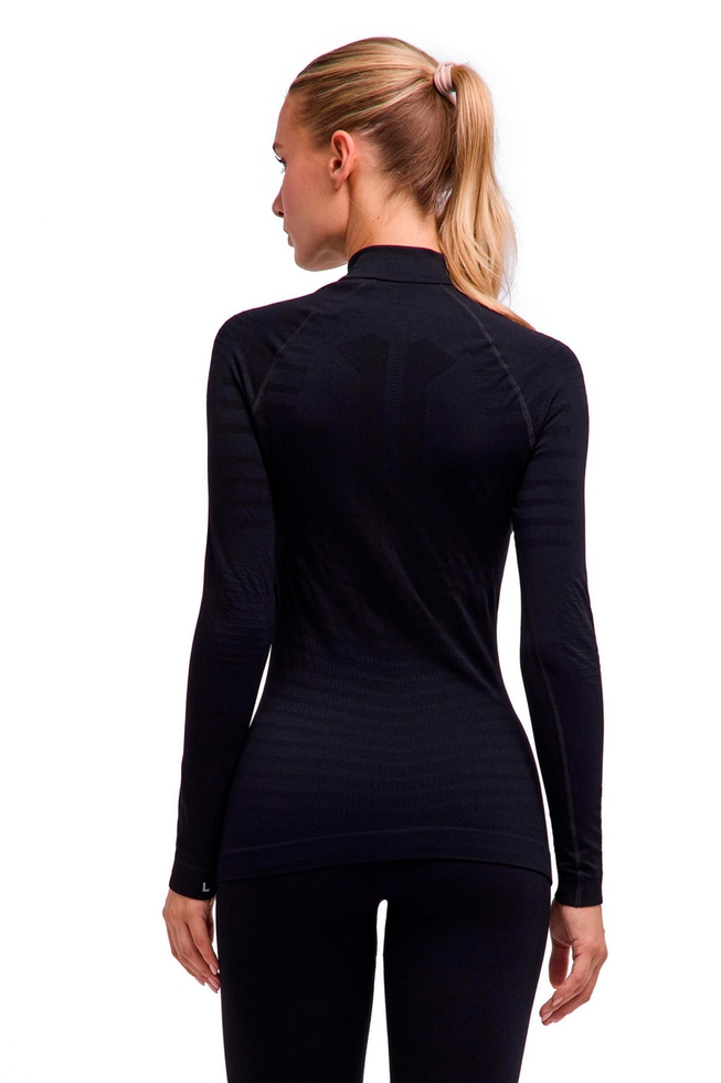 Женский чёрный джемпер 2