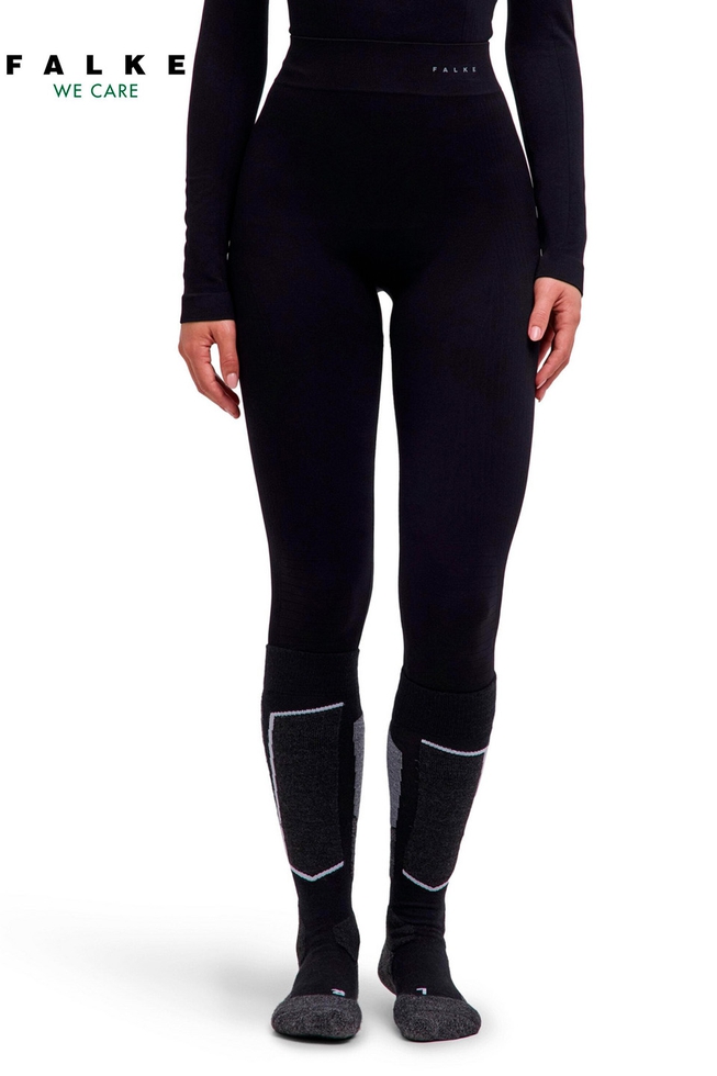 Женские чёрные тайтсы 3/4 1